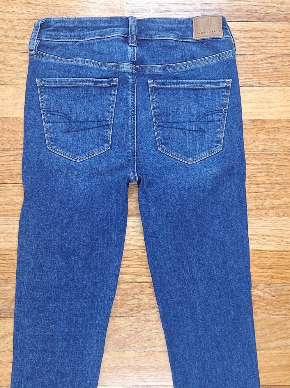 American Eagle Hi-Rise Jegging Skinny Jeans Ne(x)t Level Stretch Size 4 - Picture 11 of 16